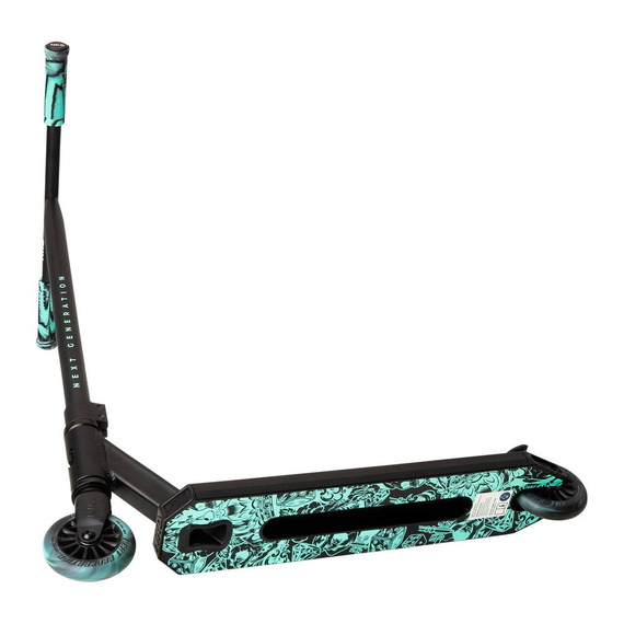 NKD Next Generation Black-Mint Vysoce výkonná hliníková koloběžka pro mladé jezdce. 79,4 cm