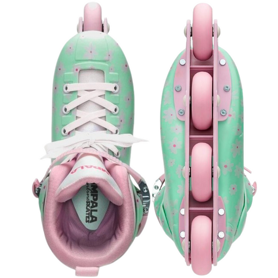 Inline brusle Impala Lightspeed Recreational Rollers Mint Flower Power