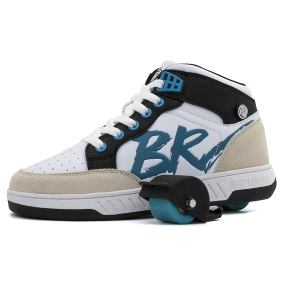 Butorolki Breezy Rollers Skater Biało-Jasnoniebieski