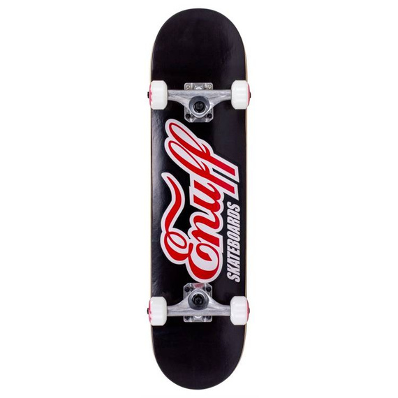 ENUFF CLASSIC LOGO Complete Skateboard Black 7.75"