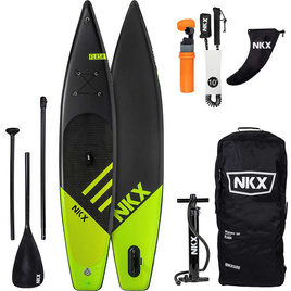 SUP nafukovací prkno NKX Flash Black and Lime 12'6