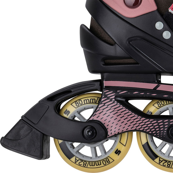 Rekreační kolečkové brusle Inline STORY Union Burgundy