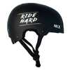 NKX Brain Saver Skateboardová helma Black Ride Hard S