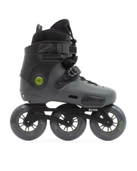 Echo Sonar 3 Wheel Freeskates Black