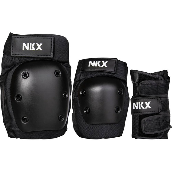 Chrániče NKX 3-Pack Pro Protectors Black L
