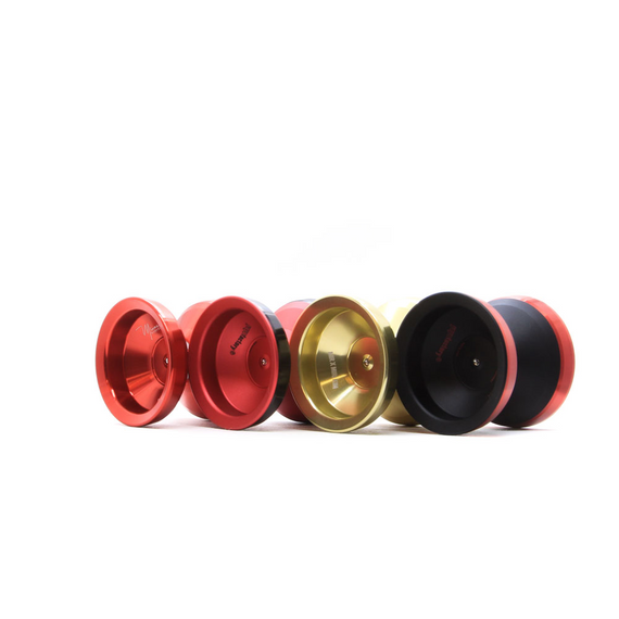 Yoyo pro pokročilé YoYoFactory Miracle Monometal Red-Black (Bi-Metal Styling)