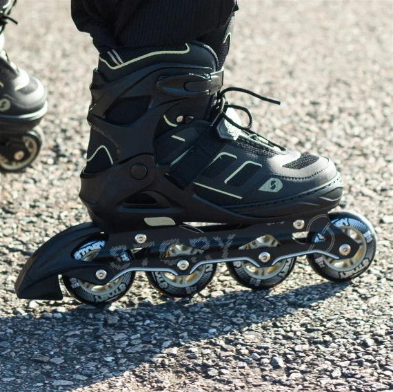 Story Fusion Nastavitelné inline brusle Gold