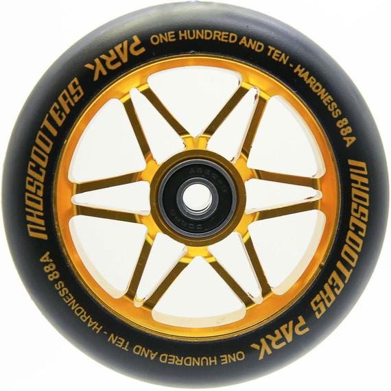 Koła do Hulajnogi NKD Park Stunt Scooter Wheels Czarno-Złoty 110 mm