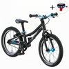 KUbikes 16S superlehké dětské kolo Černá a modrá