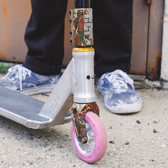 Naklápěcí integrovaná náhlavní souprava Scooter Black 1 1/8"