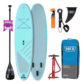 SUP nafukovací turistické prkno NKX Instinct 10 Turquoise