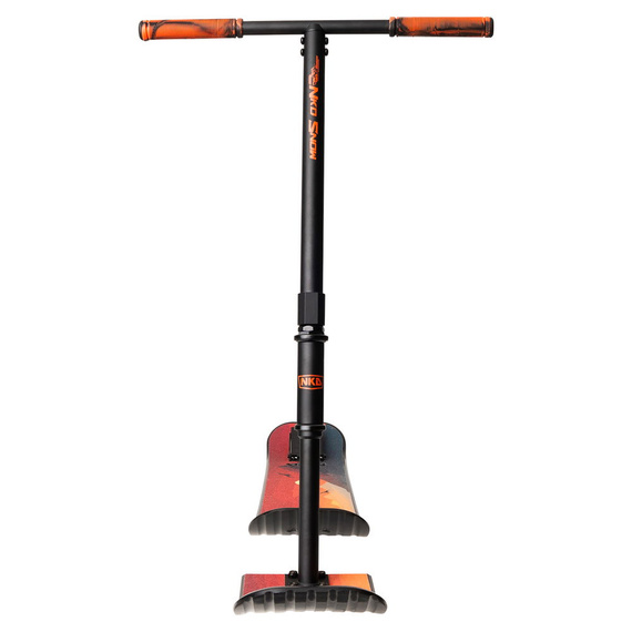 Hulajnoga Wyczynowa na śnieg NKD SNOW Stunt Scooter Czarno-Czerwony wys. 82 cm