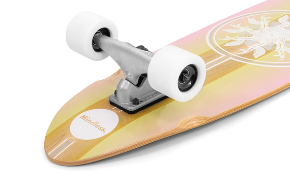 Mindless Wake Surf Skate Board Pink 35"