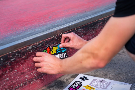 Městské sporty Nálepka Pack Sheet A4 (verze A)