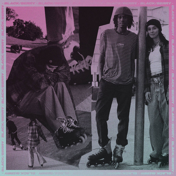 Inline brusle Impala Lightspeed Recreational Rollers Black and Berry