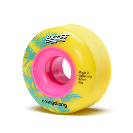 Orangatang Skiff Wheels Yellow 62 mm 86A