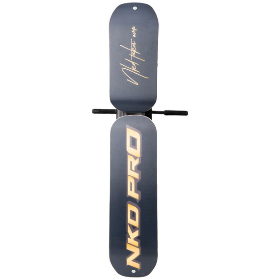 Hulajnoga Wyczynowa na śnieg NKD Pro Snow Stunt Scooter Czarno-Złoty wys. 93 cm