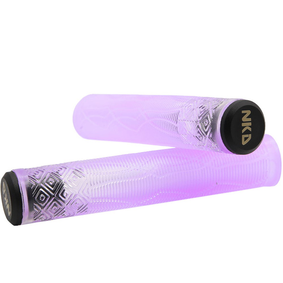 Gripy Rączki do Hulajnogi Wyczynowej NKD GOAT Stunt Scooter Grips Fioletowy 163 mm