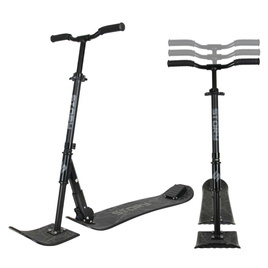 Story Deluxe Snow Scooter Black 83-94 cm