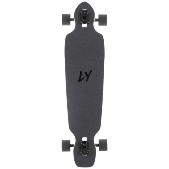 Longboard LandYachtz Battle Axe Space Rock Black 96,5 cm