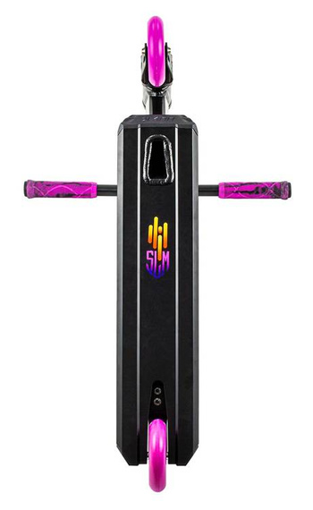 Výkonnostní koloběžka 74 cm SLAMM Tantrum V9 Black and Purple