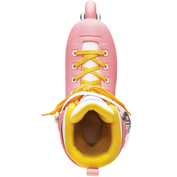 Inline brusle Impala Lightspeed Recreational Rollers Pink and Yellow