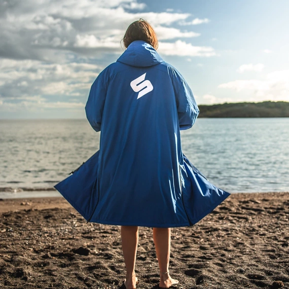 Poncho Ponczo Kurtka Story Change Robe Jasnoróżowy