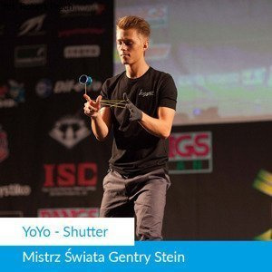 Yoyo Metalowe dla Zaawansowanych YoYoFactory Shutter Splash Black Rainbow