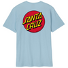 Koszulka SANTA CRUZ Classic Dot Chest T-Shirt Błękitny