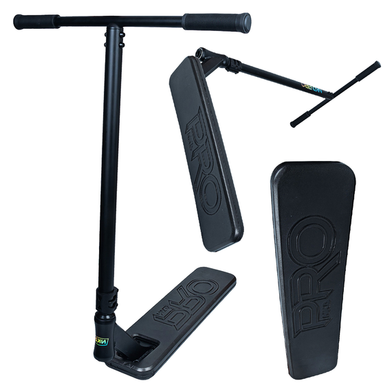 NKD Pro Trampoline Performance Scooter Black wys. 82 cm