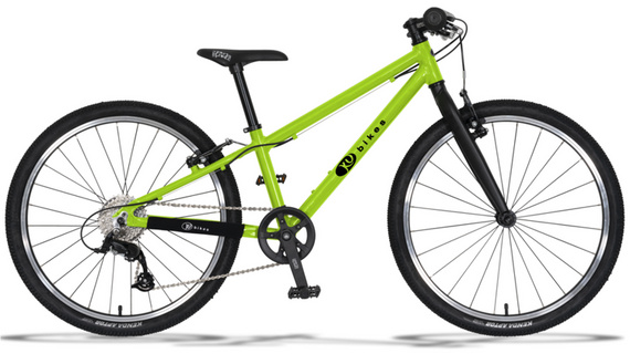 Lehké dětské kolo KUbikes 24S Green