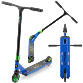 Výkonná koloběžka SLAMM Classic Stunt Blue 81,5 cm pro začátečníky