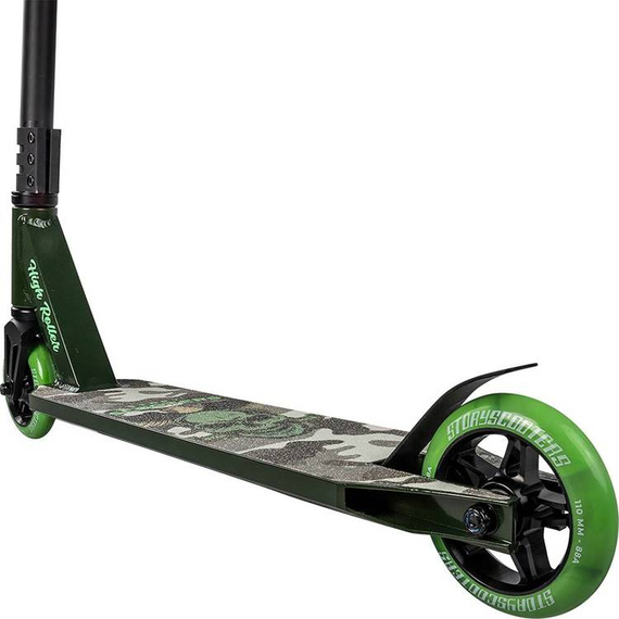 Story High Roller koloběžka Army Green Wys. 84 cm