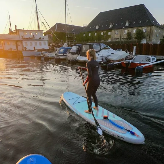 SUP nafukovací turistické prkno NKX Instinct 10 Turquoise