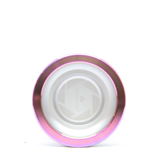 Yoyo pro pokročilé YoYoFactory Shutter Mini Silver a Rainbow