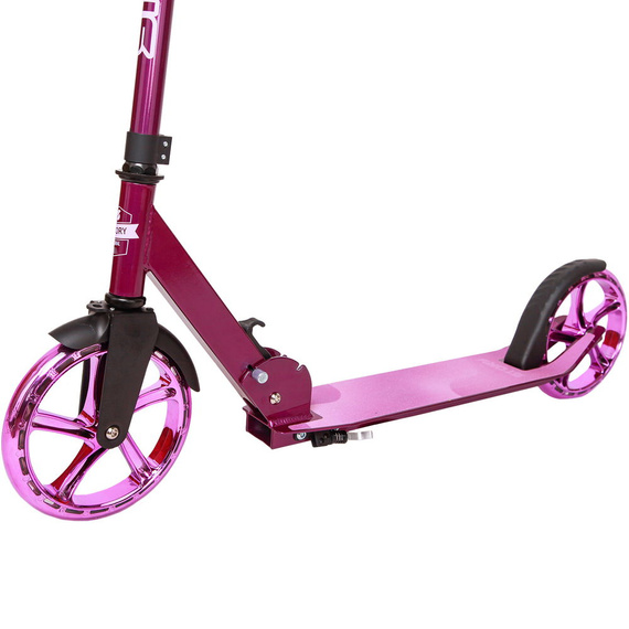 Přepravní koloběžka s velkými koly Story Urban GO! Fialová