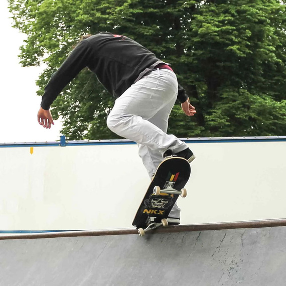 Kompletní skateboardová lebka NKX Rasta Royal Series 8.25"