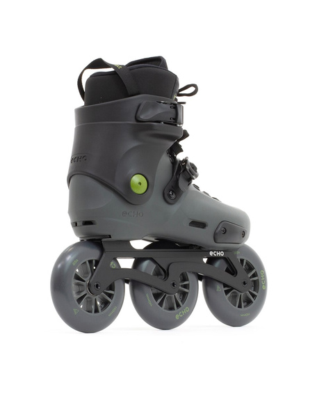 Echo Sonar 3 Wheel Freeskates Black