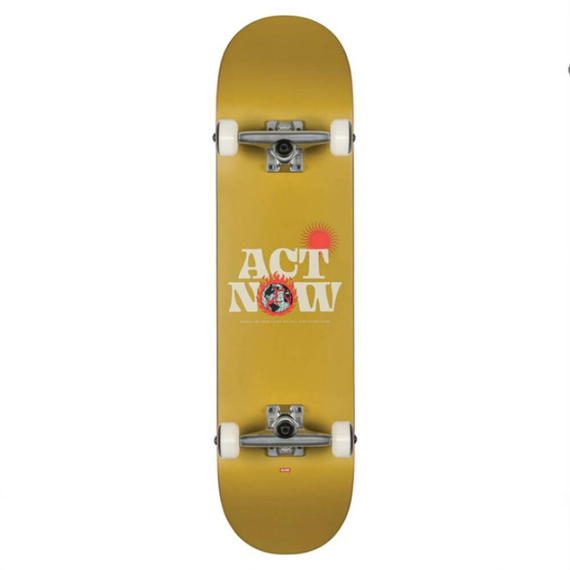 Globe G1 Act Now Mustard 8" skateboard