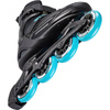 Rolki Uniwersalne Inline STORY Shockwave Czarno-Miętowe
