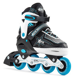 SFR Pulsar modré nastavitelné inline brusle L