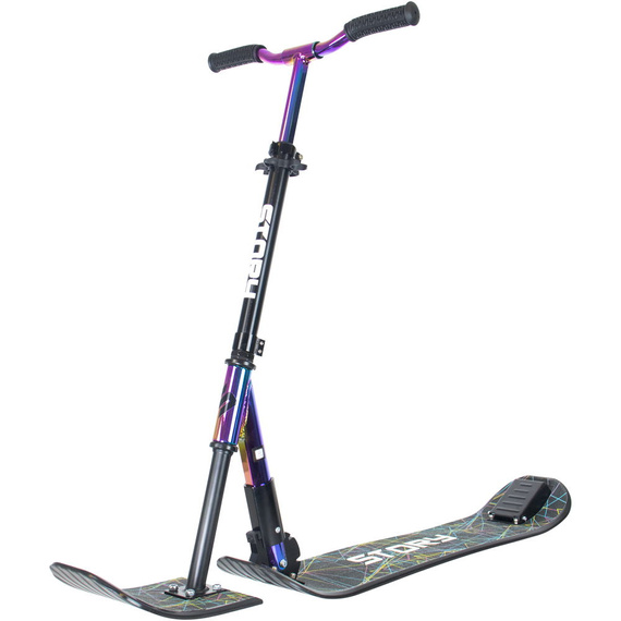 Hulajnoga Wyczynowa na śnieg Story Deluxe Snow Scooter Neochrome 83-94 cm