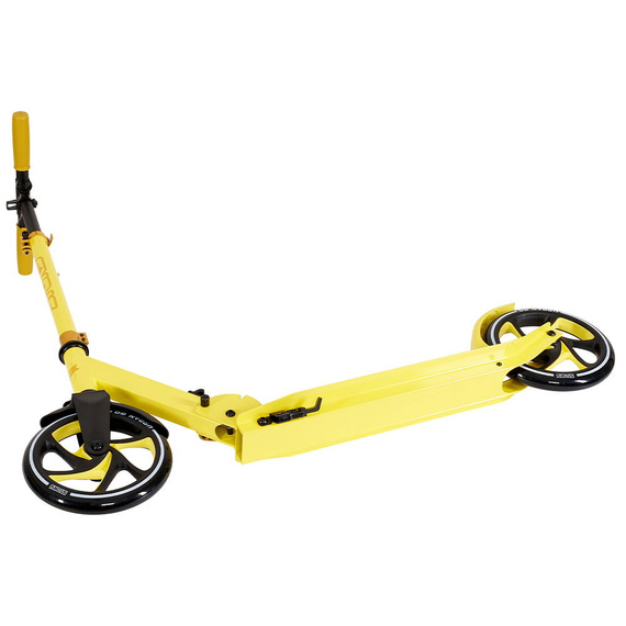 Přepravní koloběžka s velkými koly Story Urban GO! Žlutý