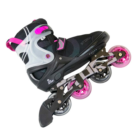 Story Motion Nastavitelné inline brusle černo-růžové