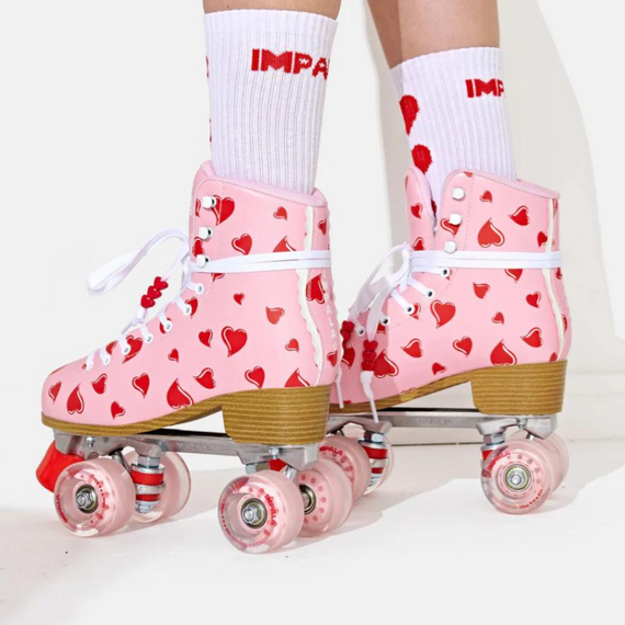 Impala Quad Skate Falling Hearts