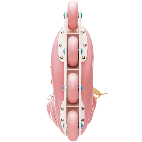Inline brusle Impala Lightspeed Recreational Rollers Pink and Yellow