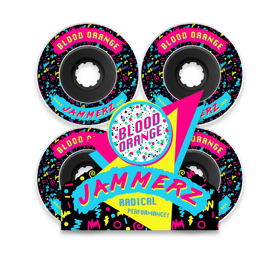 Blood Orange Jammerz Wheels White 66 mm 82A 
