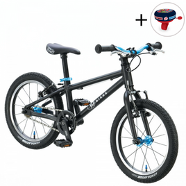 KUbikes superlehké dětské kolo 16L černo-modré