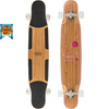 Longboard pro tanečníky NKX Geometric Olive Pink 112 cm