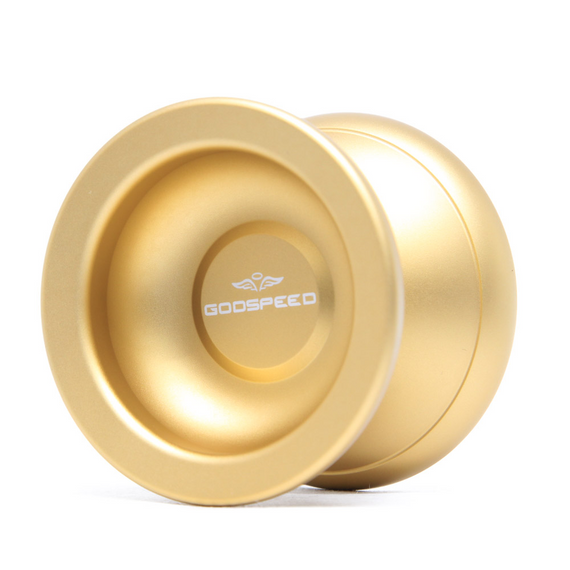 Kovové yoyo pro pokročilé YoYoFactory Godspeed Gold Matte